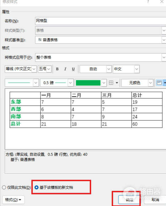 word修改表格样式首列不起作用怎么办?表格样式失效解决方法