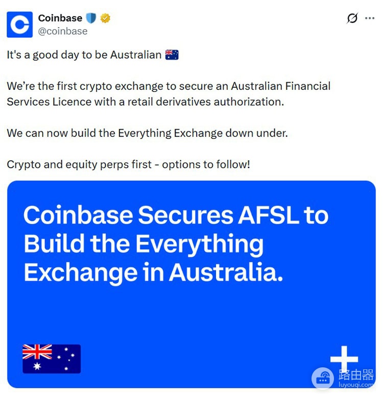 Coinbase澳大利亚扩张分析,多资产交易与养老金资金接入影响分析