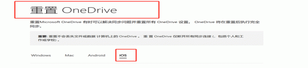 ios端onedrive修改密码后提示内容受保护无法访问修复