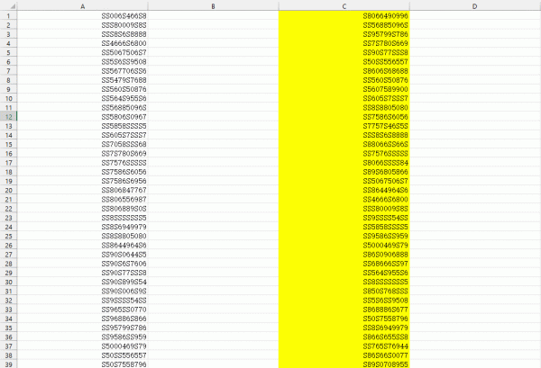 excel两组数据不一致如何对齐排序？按照指定列顺序排列方法