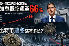 美联储加息概率飙至66%，比特币凛冬还有多长？