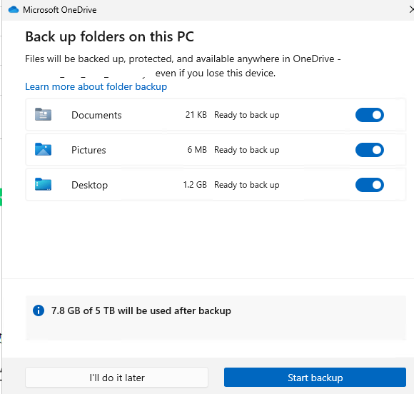 onedrive仅登录不同步怎么设置？GPO强制禁用文件夹备份教程
