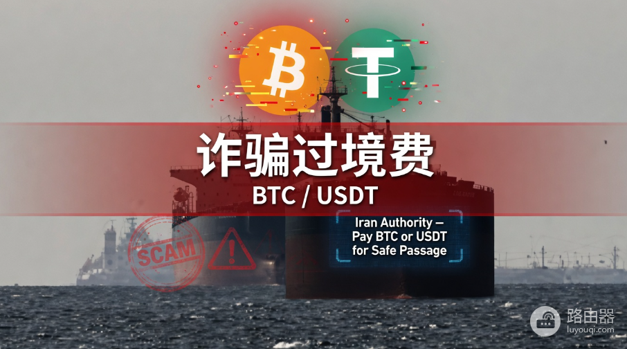 霍尔木兹海峡危机：加密货币诈骗曝光，BTC和USDT成“过境费”工具