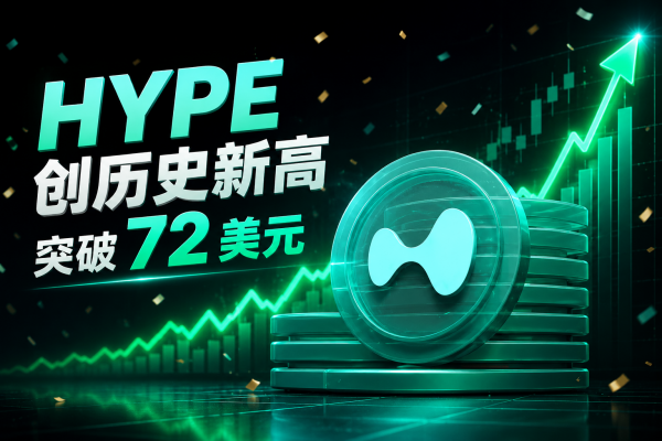 HYPE创历史新高突破72美元,一文看懂Hyperliquid涨价背后的逻辑