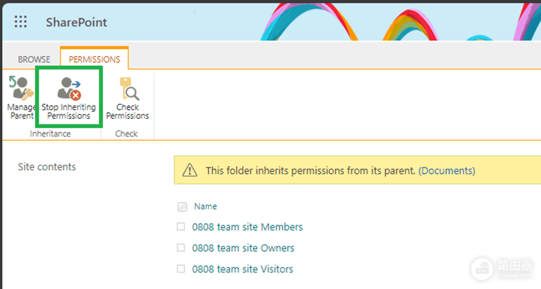 SharePoint特定文件夹如何设置“全员只读与下载”权限?