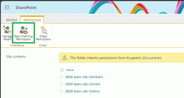 SharePoint特定文件夹如何设置“全员只读与下载”权限？
