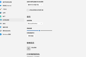 win11语音包显示0MB无法朗读怎么办？简体中文语音修复教程