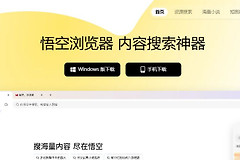 悟空浏览器网页版入口 悟空浏览器免费在线入口