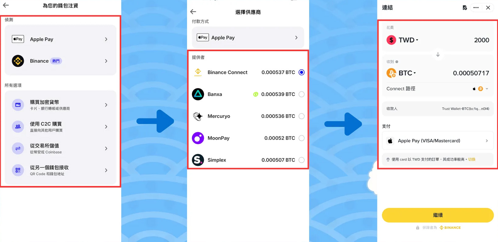 Trust Wallet实用说明，助记词、买币（入金）、交易一次讲清