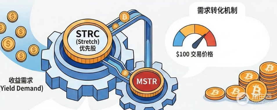 Strategy STRC ATM机制详解:11.5%高息优先股如何持续为比特币“输血”
