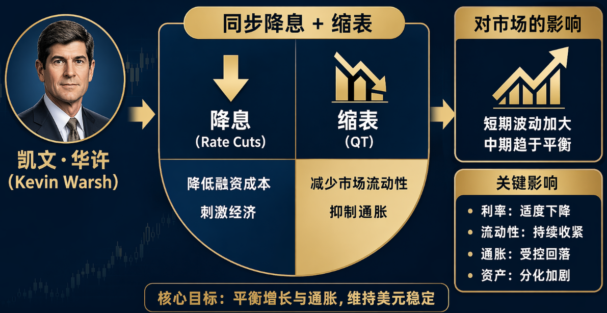 史上最懂加密的美联储主席?凯文·沃什对比特币的态度及加密市场影响