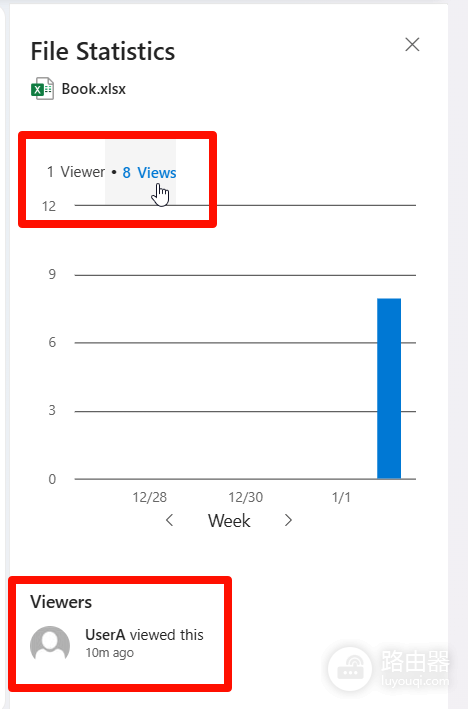 onedrive分享文件查看次数监控方法?访问记录查询教程