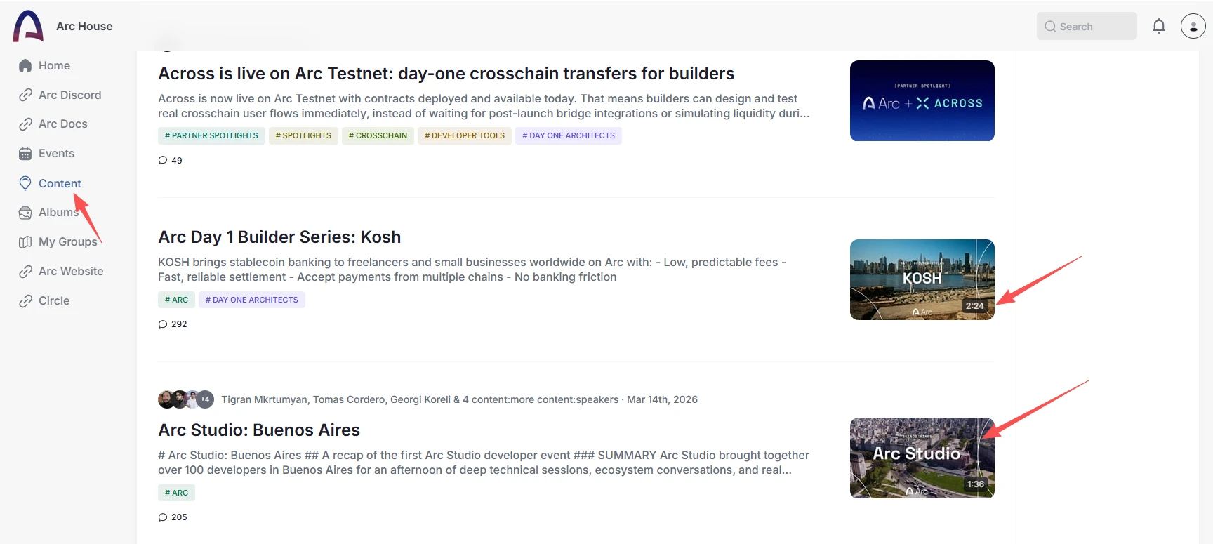 Arc社区活动官方教程：0成本每日赚积分，快速冲Architects等级（Circle官方）