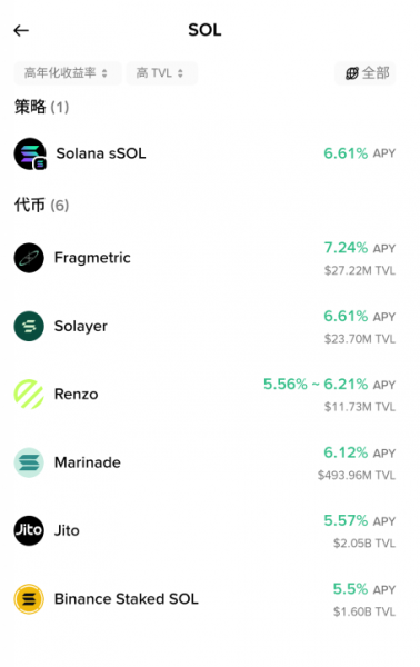 比安钱包质押功能！策略（Strategies）是什么？代币（Tokens）是什么？