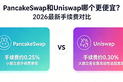 PancakeSwap和Uniswap哪个更便宜？2026最新手续费对比