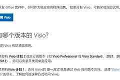 正版visio安装指南：购买、下载与共存方案