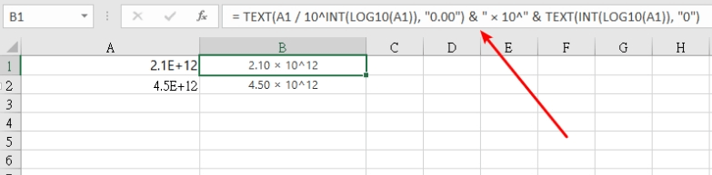 Excel如何从E+转换为乘10的幂?科学计数法格式修改教程