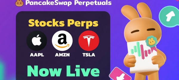 苹果、英伟达股票上链了!PancakeSwap X推出AAPLX和NVDAX(详细参与指南)