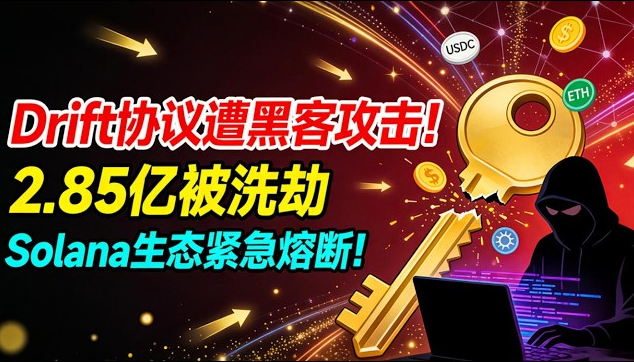 Solana生态Drift Protocol被盗2.85亿美元是怎么回事?一文讲透黑客攻击全过程