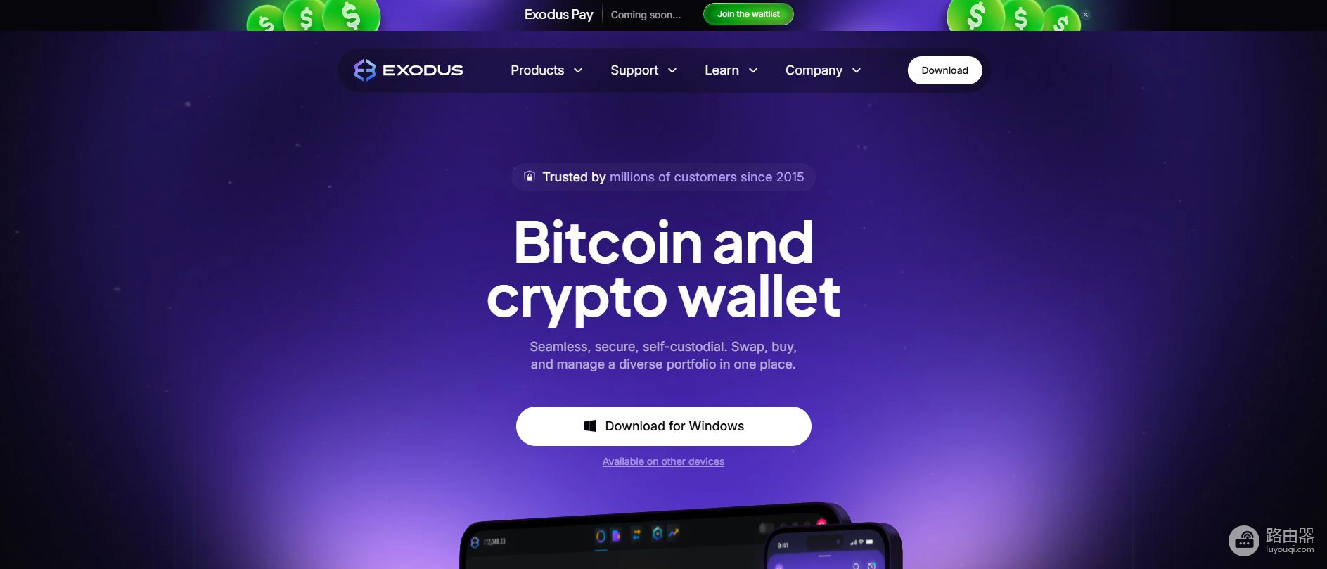 非托管加密钱包是什么?MetaMask、Trust Wallet、Phantom与Exodus比较