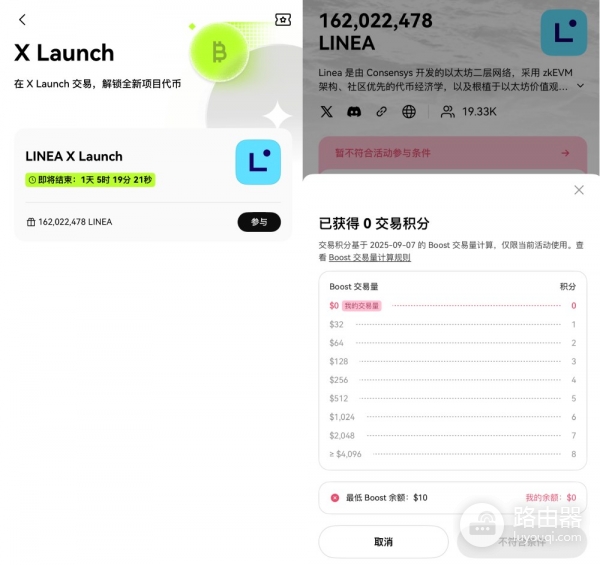 OKX Boost的X Launch怎么参与？用交易量换空投和项目代币完整指南