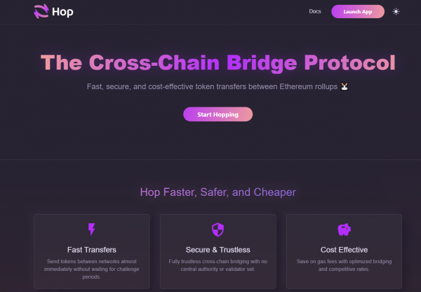 Hop Protocol是什么?ETH Layer2最快跨链桥使用教程