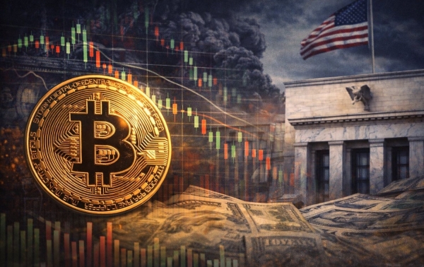 美联储降息无望甚至再度加息?BTC开始越来越像全球风险指标