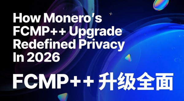 门罗币(XMR)隐私升级解析,FCMP++是如何让隐私币“重返王座”的?
