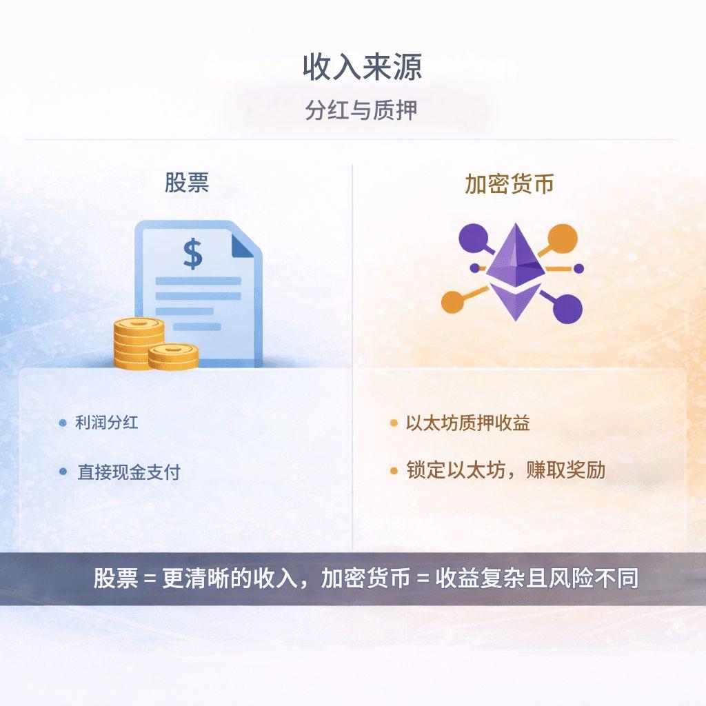 加密货币交易与股票交易有什么区别?怎么选