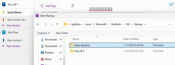 onenote备份功能怎么用？打开备份文件与手动备份教程