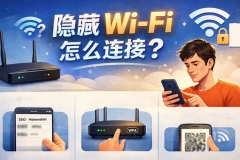 隐藏SSID的wifi怎么连接？看不到wifi信号如何连接？