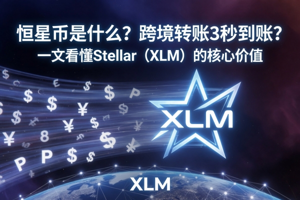 恒星币是什么?跨境转账3秒到账?一文看懂Stellar(XLM)的核心价值