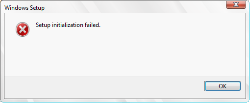 Win10升级Win11报错Setup initialization failed解决方法