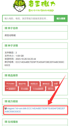 老王磁力搜索引擎官网链接 老王磁力最新在线搜索入口