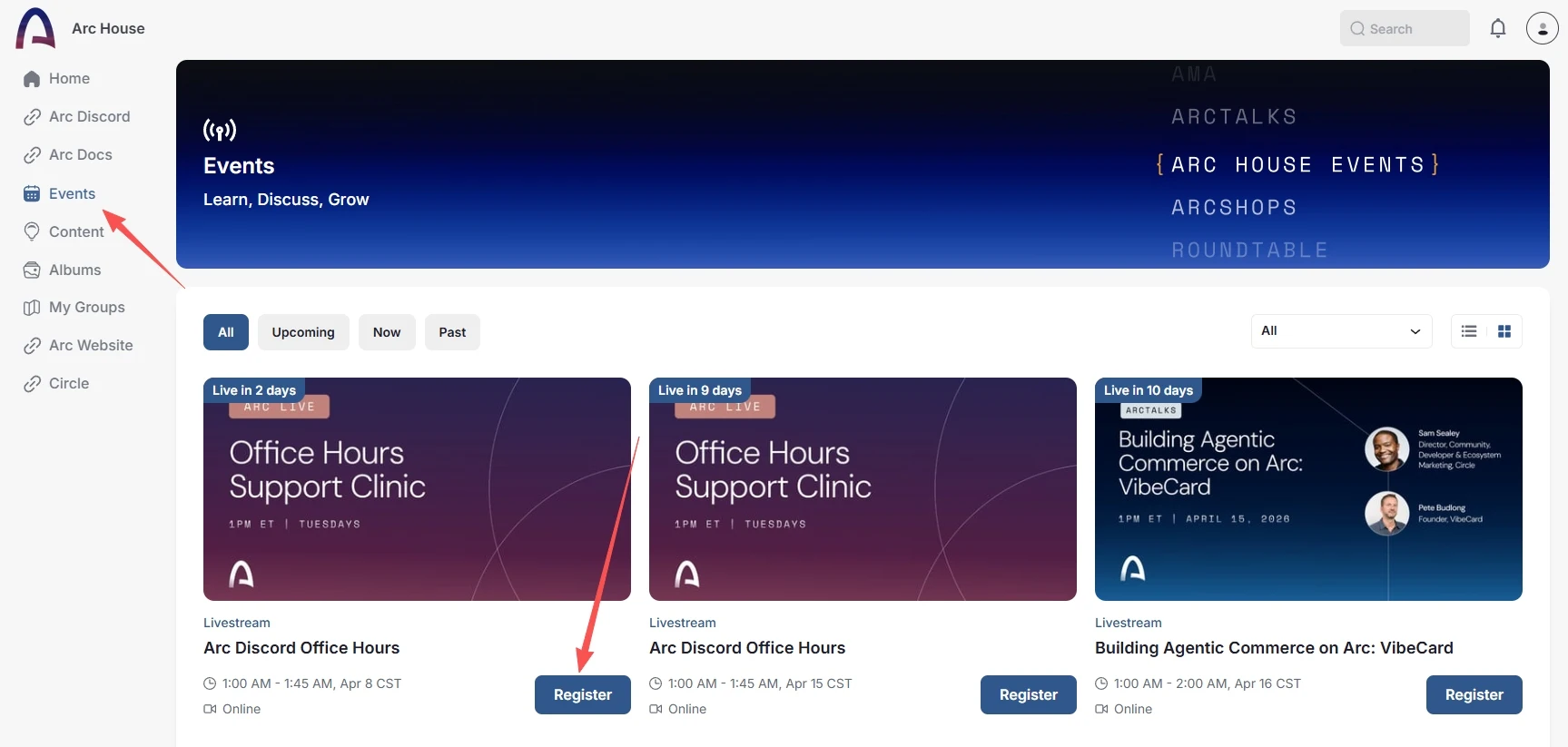 Arc社区活动官方教程：0成本每日赚积分，快速冲Architects等级（Circle官方）