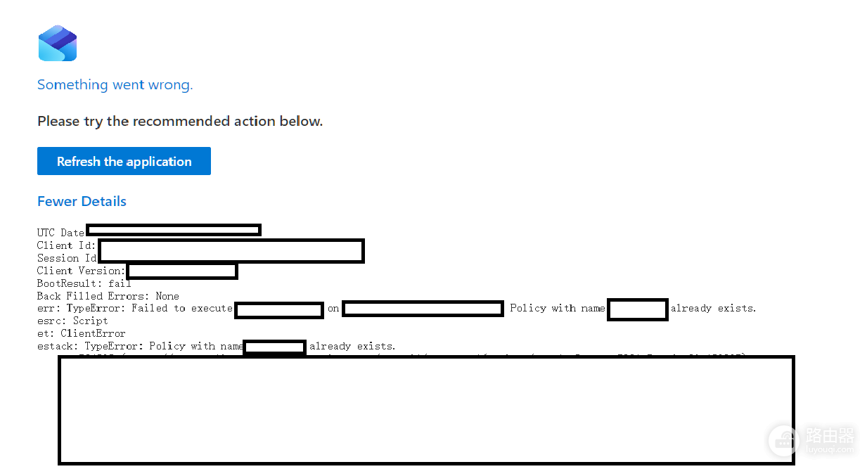 Outlook网页版登录报错Something went wrong解决方法
