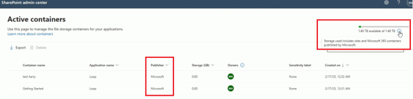 microsoft loop工作区容量限制是多少？25TB存储空间计算方法
