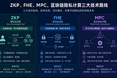 ZKP、FHE、MPC有什么区别？一文看懂区块链隐私计算三大技术路线