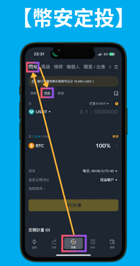 如何在币安上进行定投? 币安上定投策略心得