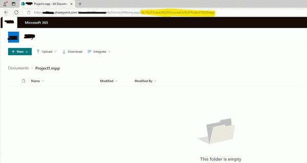 sharepoint分享mpp链接显示空白怎么办？project文件预览限制解决方法