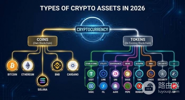 币、代币、山寨币有什么区别,不同类型代币都有什么用
