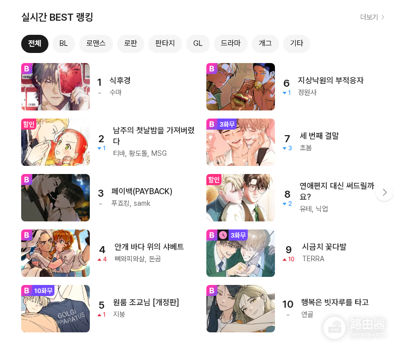bomtoon韩版网页版登录入口 bomtoon韩漫版官网地址