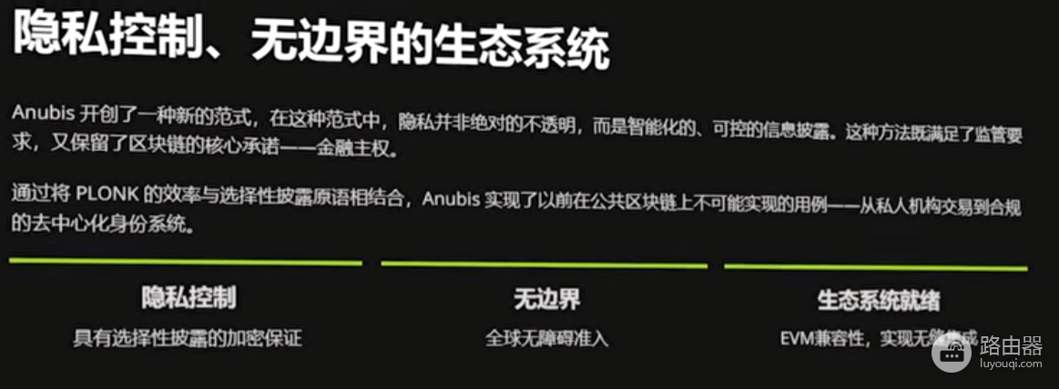 Anubis Chain是什么?隐私公链(Anubis)最新生态项目盘点