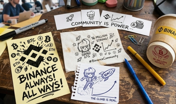 Binance庆祝1600万用户里程碑：绘画活动全攻略🎨💛