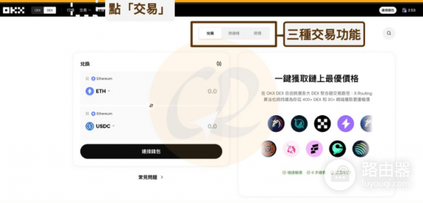 OKX DEX有哪些优势? 如何使用 OKX DEX?