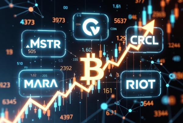 比特币概念股投资指南:MSTR、COIN、CRCL等股票怎么选