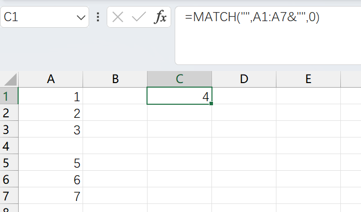 excel中match函数查找空值返回#N/A怎么办?连接空文本修复教程