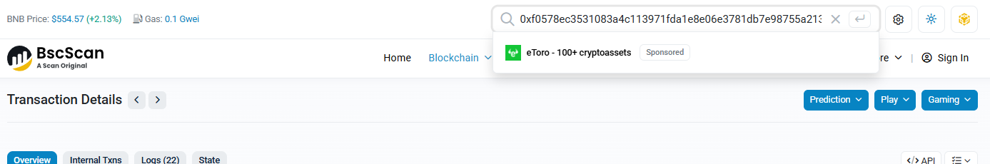 BSC浏览器入口是什么?BSCScan查询BSC交易和钱包记录怎么用
