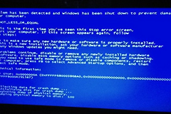 mac安装win7首次重启蓝屏解决方法