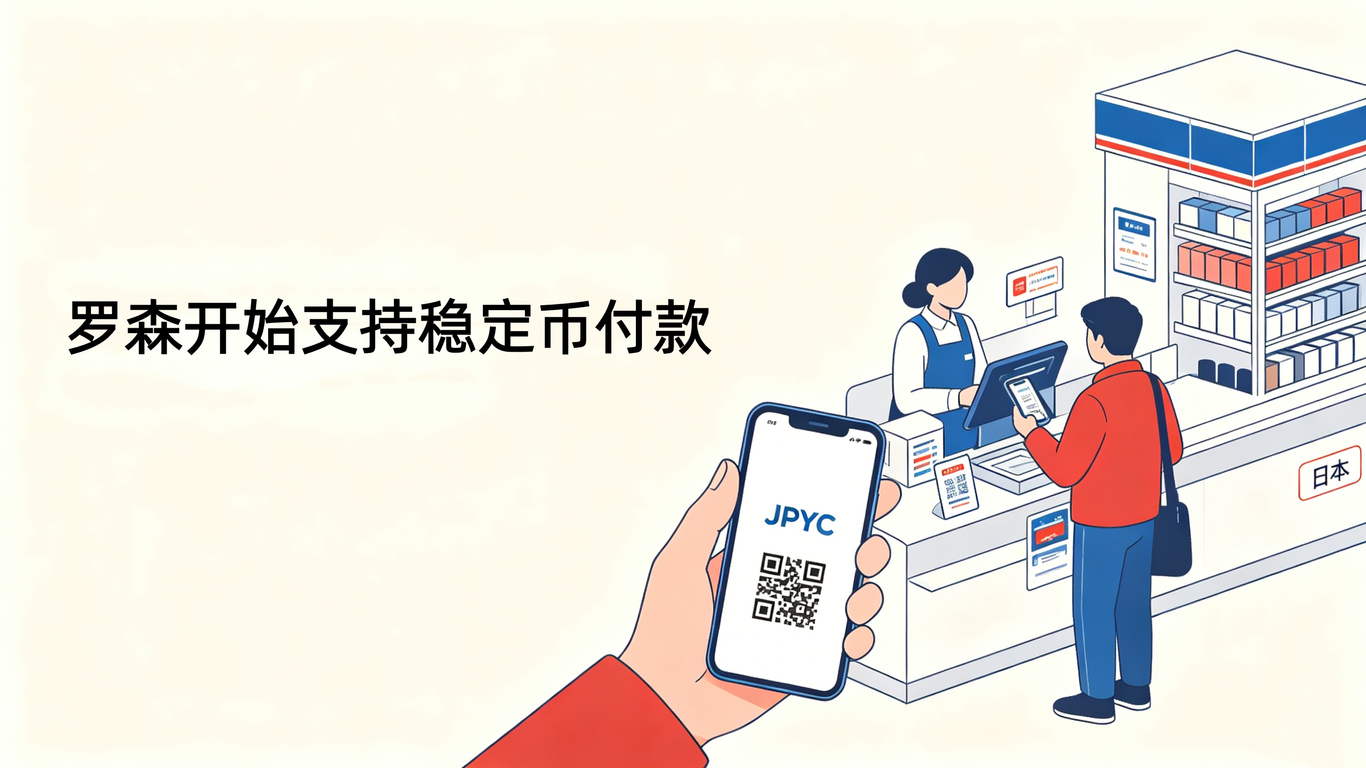 罗森开始支持稳定币付款,稳定币会取代银行卡和二维码吗?